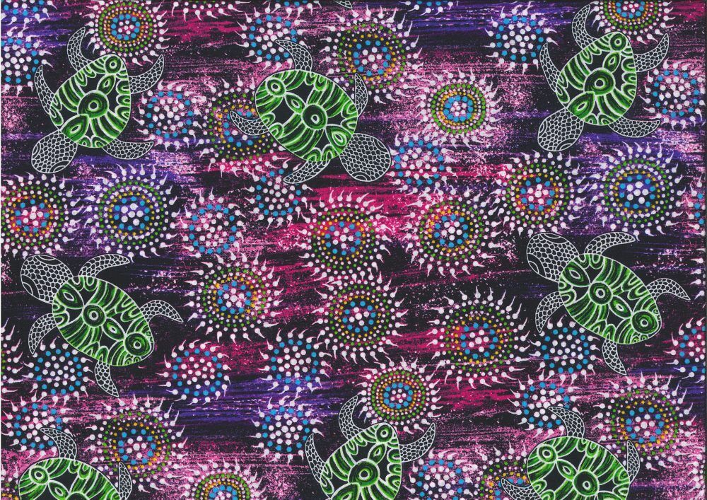 M&amp;S Textiles Australia Sea Dreaming  SEDP Purple Online