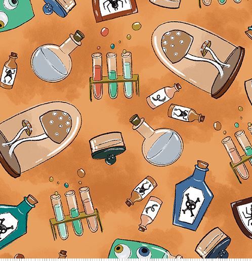 Benartex Spellbound 17130-23 Pumpkin Online