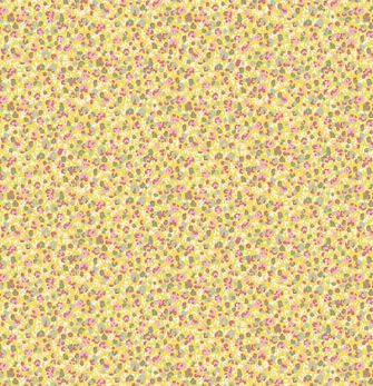 Makower UK Petite Fleur MU-183-Y Yellow Online