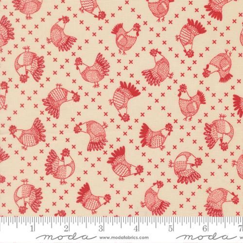 Moda Fabrics The Henhouse 48434 11 Cloud Barn Online