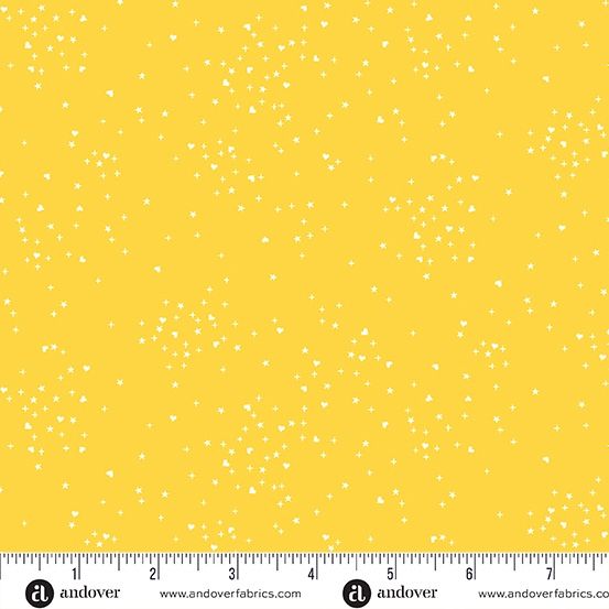Andover Fabrics Heart Stars A 1091 Y Online