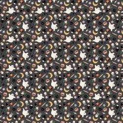 Poppie Cotton Sweet Tooth ST24304 Black Online
