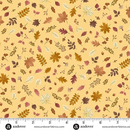 Makower UK Hello Autumn MU-097-Y Yellow Online
