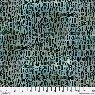 FreeSpirit Fabrics On Your Mark PWSE037.Seafoam Online