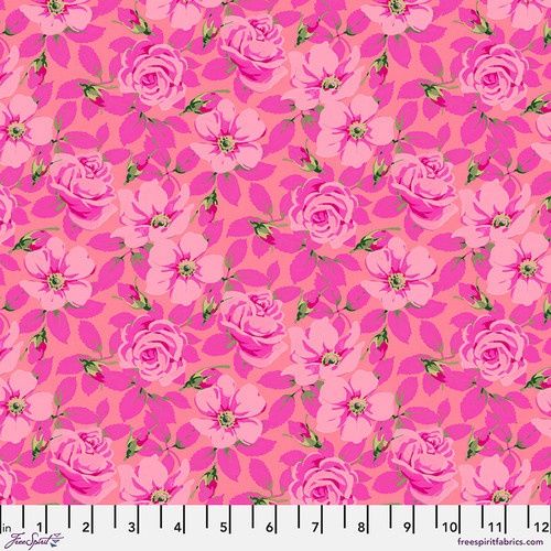 FreeSpirit Fabrics Nation of Flowers PWMN052.Pink Online
