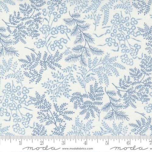 Moda Fabrics Nantucket Summer 55261 34 Cream Blue Online