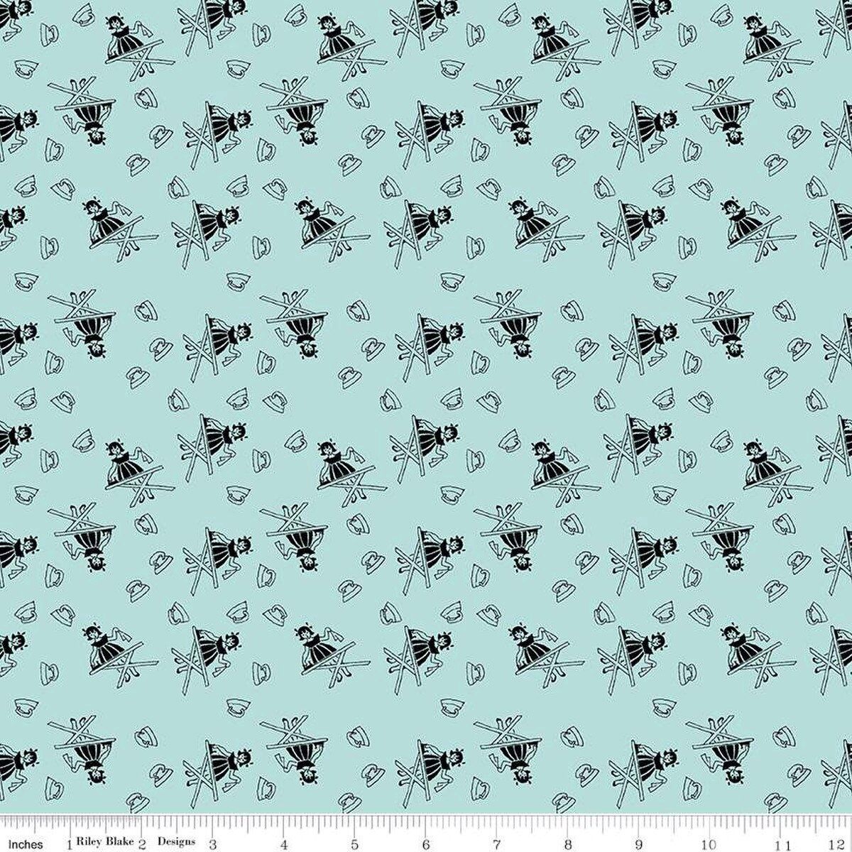Riley Blake Press On C15260 Aqua Online
