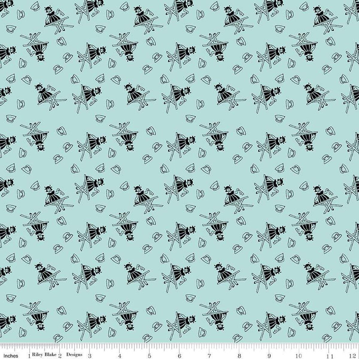 Riley Blake Press On C15260 Aqua Online