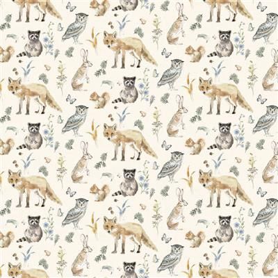 Clothworks Wildwood Digital Y4371-57 Cream Online