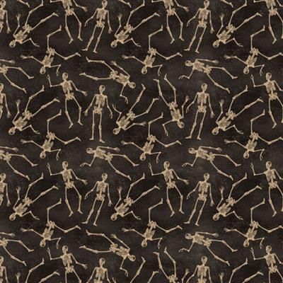 Clothworks Gothic Halloween Y4440-3 Black Online