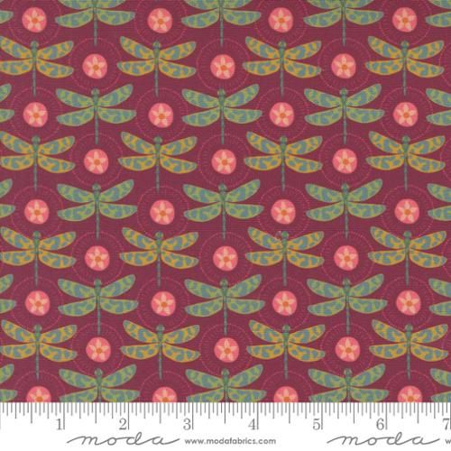 Moda Fabrics Sagewood Aviators 11952 20 Rose Wine Online