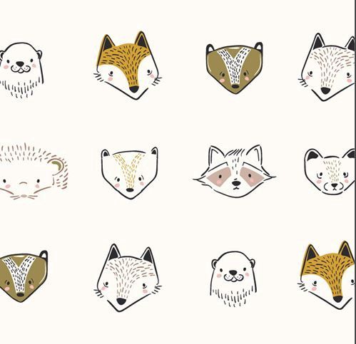 Art Gallery Fabrics Snuggles Capsule  in Flannel F11808 Online