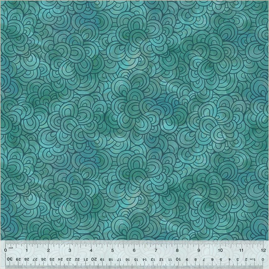 Windham Fabrics Wild Meadow 54392-4 Teal Online