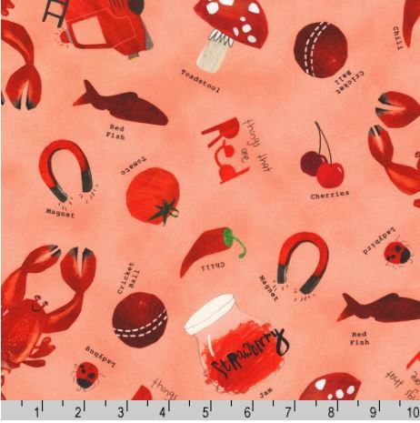 Robert Kaufman Things That Are Colors 22060 3 Red Online