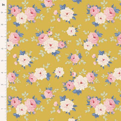 Tilda Fabrics Sunday Brunch TIL100588-V15 Yellow Online