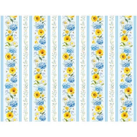 Wilmington Prints Bees &amp; Blooms 1077 89281 415 Multi Online