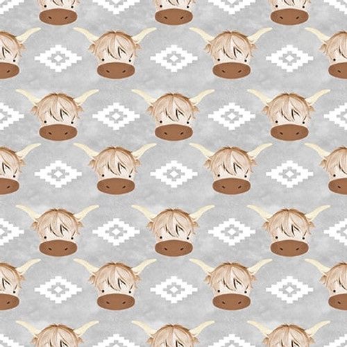 Blank Quilting Western Boho Baby 3584-90 Grey Online