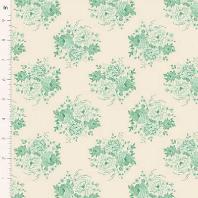 Tilda Fabrics Sunday Brunch TIL100584-V15 Teal Online