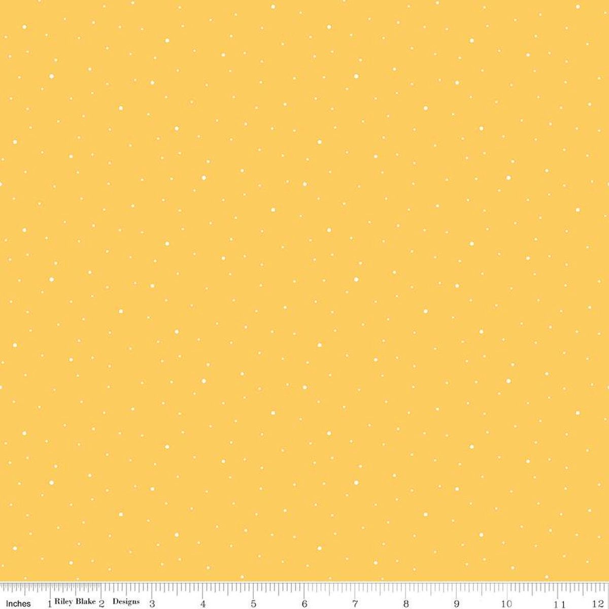 Riley Blake Dapple Dot C640 Yellow Online