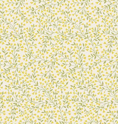 Makower UK Petite Fleur MU-186-Y Yellow Online