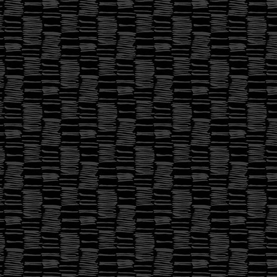 Andover Fabrics Century Black on Black Hatched Stripe CS-9680-K Online