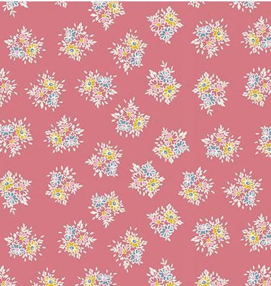 Makower UK Petite Fleur MU-184-P Pink Online