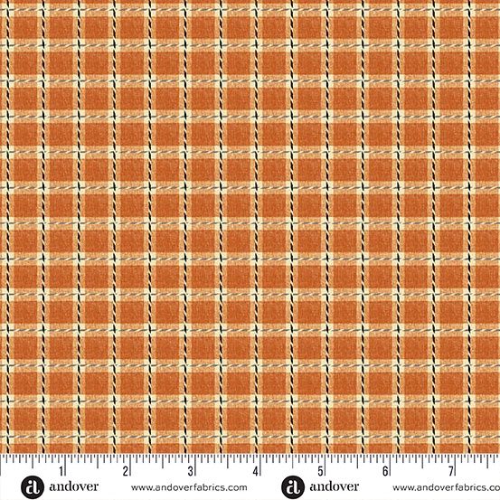 Andover Fabrics Midnight Moon  A-1534-O Pumpkin Online