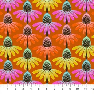 Anna Maria Textiles Perennial Borders  AMT136-79V Fire Online