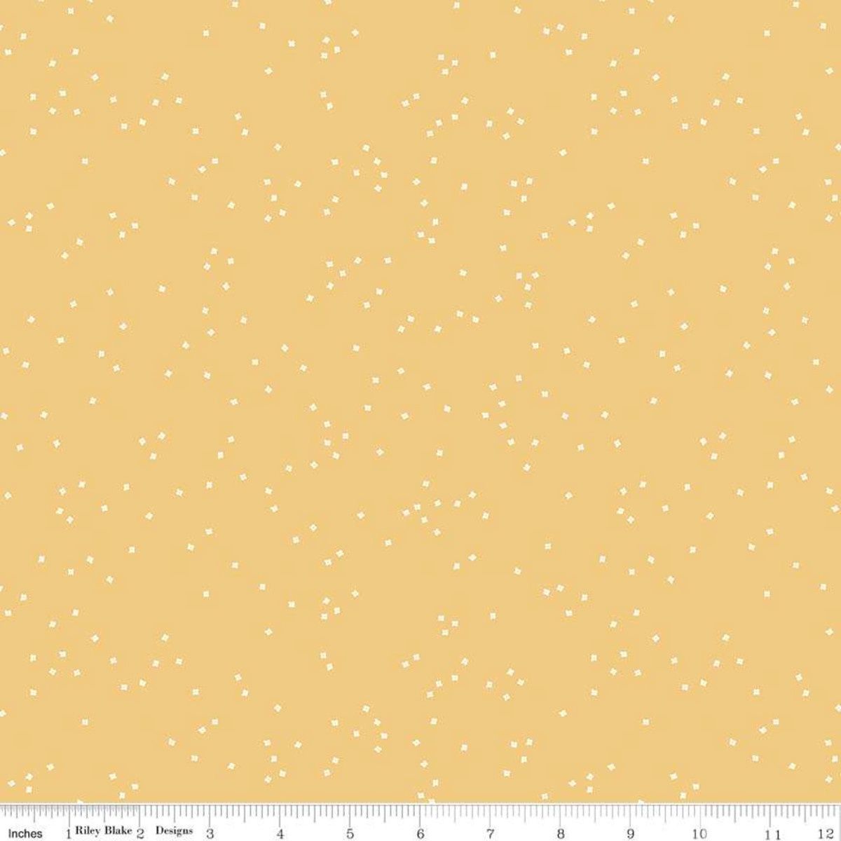 Riley Blake Blossoms in Color C715-Honey Online