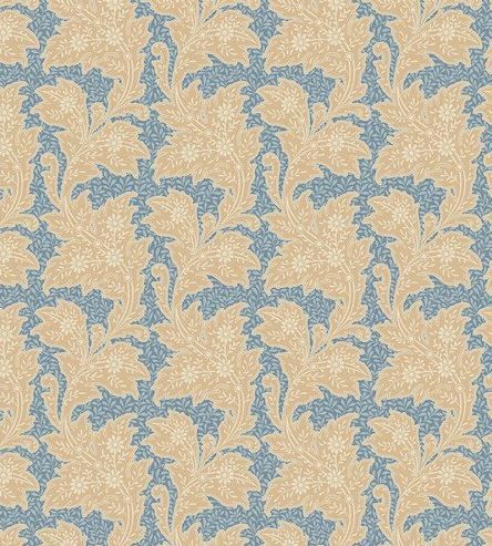 Tilda Fabrics Songbird  TIL110157 Blue Online