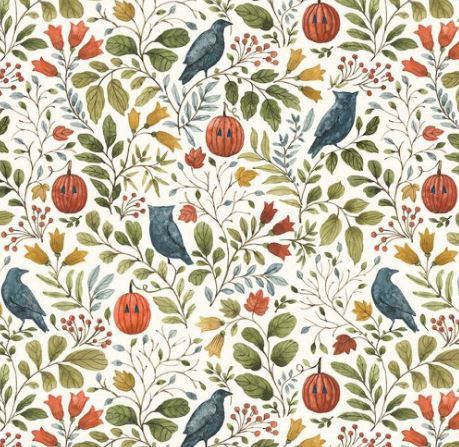 Riley Blake Trick or Treat CD15961-Cream Online