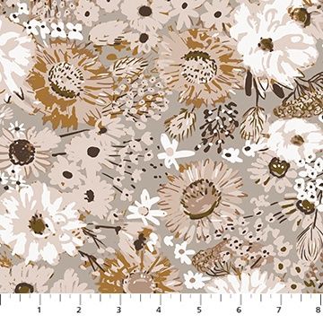 FIGO Fabrics Blossom Breeze RC91021-14 Taupe Online