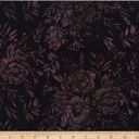 Hoffman Bali Batik Mixed Floral/Leaves W2578 704  Deep Earth Online