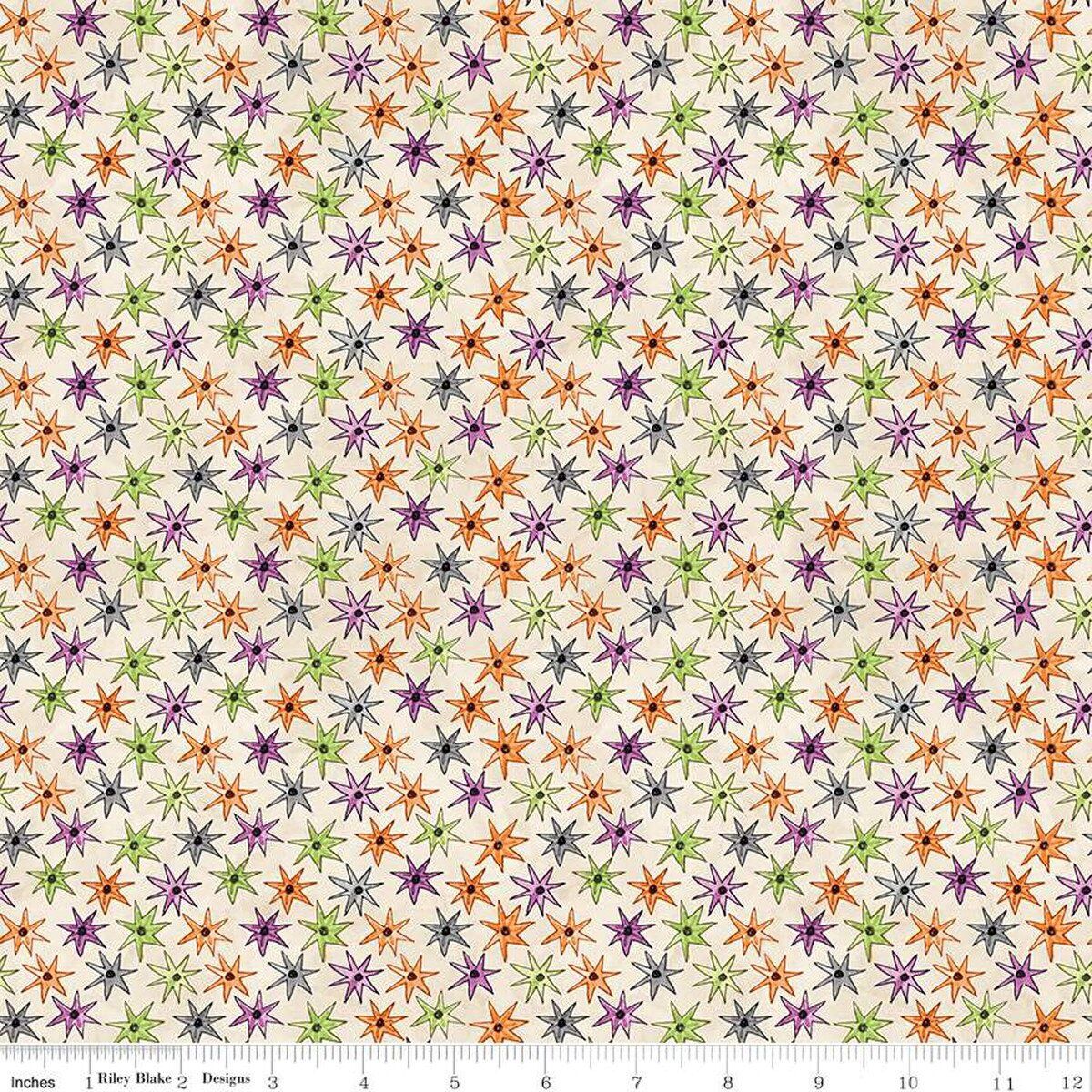 Riley Blake Ghoul Friends C16055 Cream Online