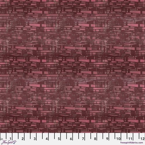 FreeSpirit Fabrics Live Out Loud PWSE027.Burgundy Online