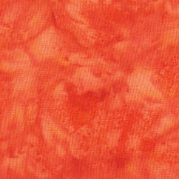 Anthology Fabrics BeColourful Batik BC05Q X Dutch Orange Online