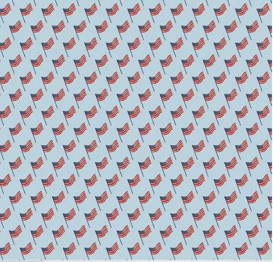 Riley Blake Stars and Stripes Forever C15713-Sky Online