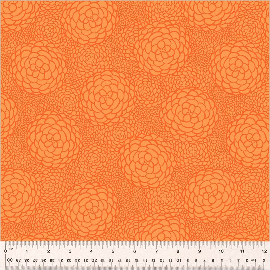 Windham Fabrics Tea Cup 53691-7 Orange Peel Online
