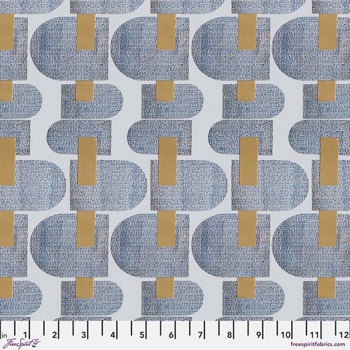 FreeSpirit Fabrics Golden Touch PWSS039.Mithril Online