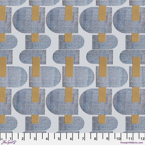 FreeSpirit Fabrics Golden Touch PWSS039.Mithril Online