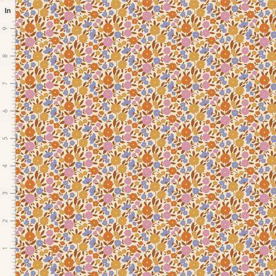 Tilda Fabrics Wallflower TIL100616 V15 Caramel Online