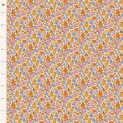 Tilda Fabrics Wallflower TIL100616 V15 Caramel Online