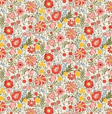 In The Beginning Fabrics Lovelies 3LOV 1 Red Online