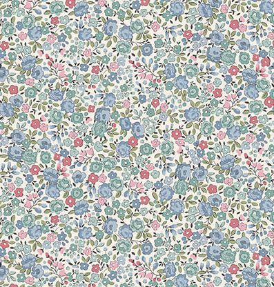 Makower UK Petite Fleur MU-181-B Blue Online