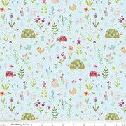 Riley Blake Flannel Garden Animals F16025-Sky Online