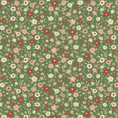 Tilda Fabrics Creating Memories Evie Green TIL130145 Online