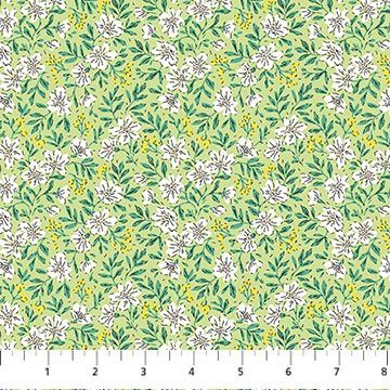 FIGO Fabrics Pocket Posies 91199-70 Green Online