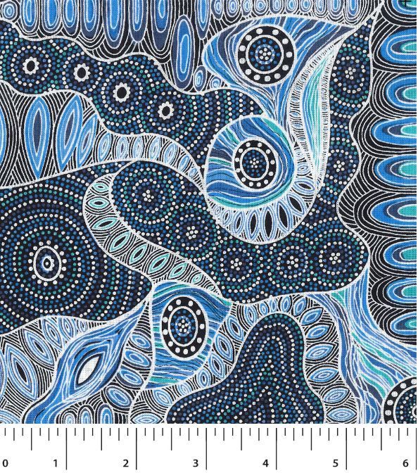 M&amp;S Textiles Australia Regeneration RGBL Blue Online