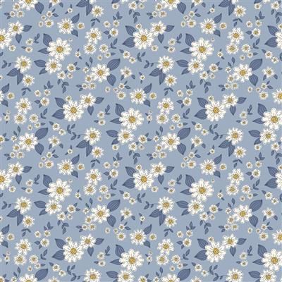 Clothworks Kitten Fun  Y4567-87 Light Denim Online