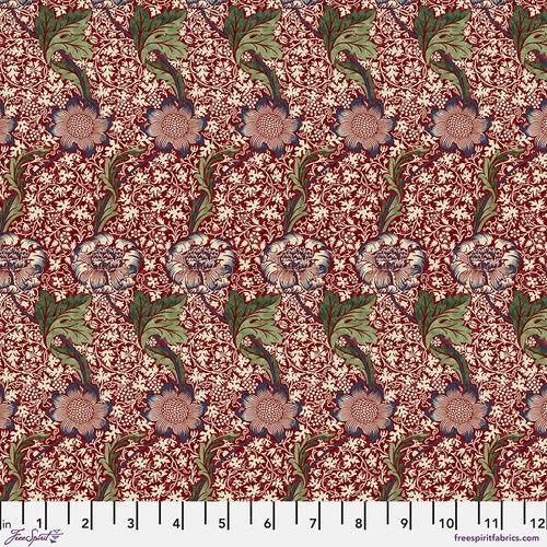 FreeSpirit Fabrics Morris &amp; Co. PWWM129.Berry Online